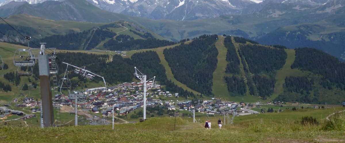 vue depuis le mont bisanne