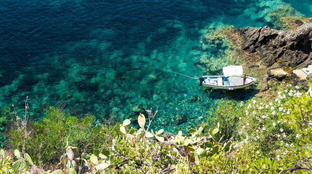 Ustica Island at Tyrrhenian Sea located near Palermo, Sicily, Italy