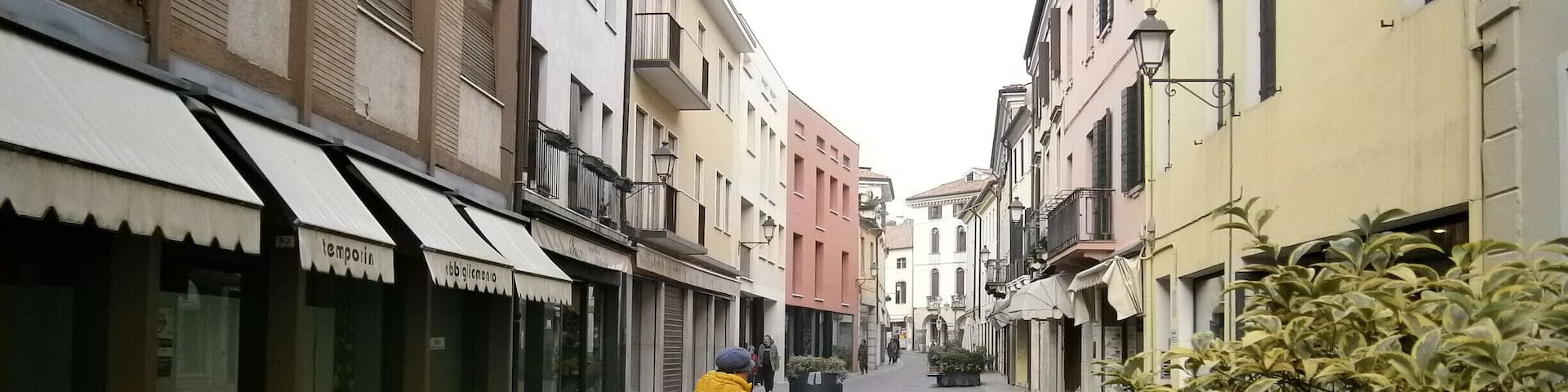 Cityscape in Via Roma.