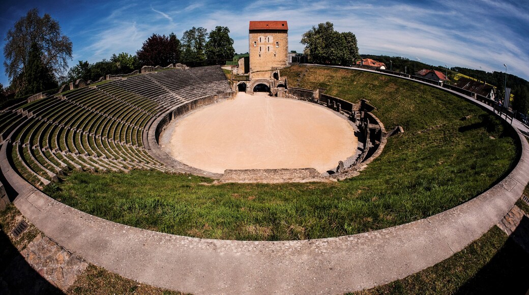 Das römische Amphitheater von Avenches (Aventicum)