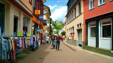 Ahr - Middle Rhine featuring street scenes as well as a couple