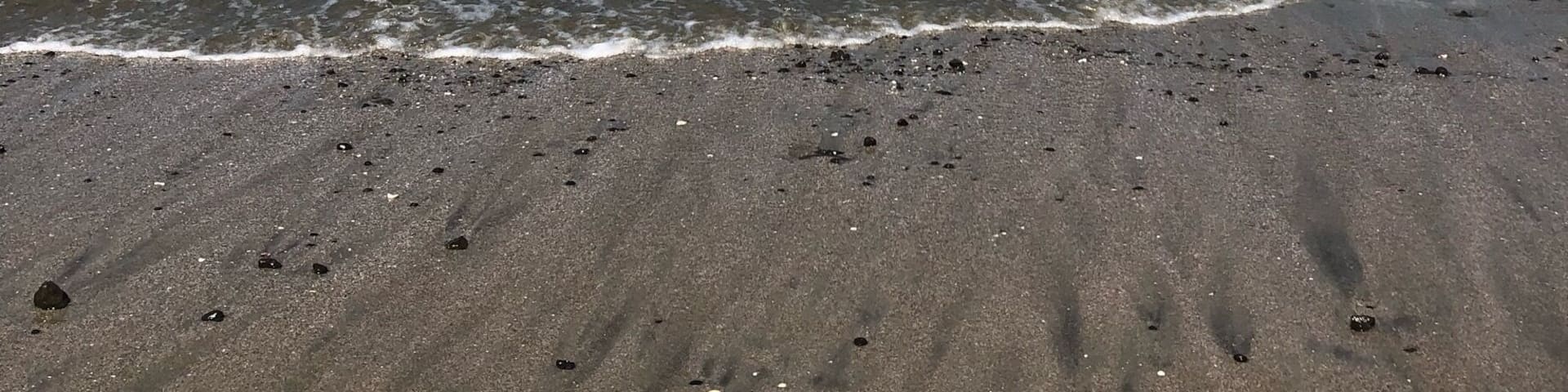 Playa prieta had beautiful black sand and lava rocks. Not another person in sight every time we visited.