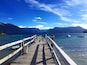 We stayed in Bariloche, Argentina and took a day trip exploring all the surrounding areas. On our trip we came across this beautiful small pier. The Patagonia region of South America is among one of my favorite places on earth #blue #bluetravelphoto