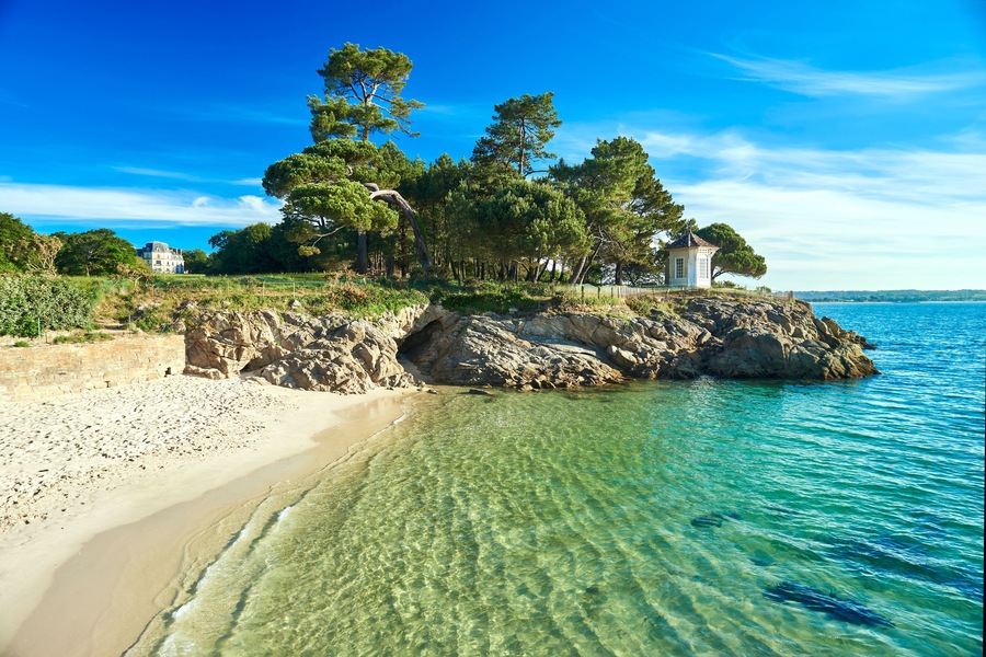 fouesnant beg meil in brittany france