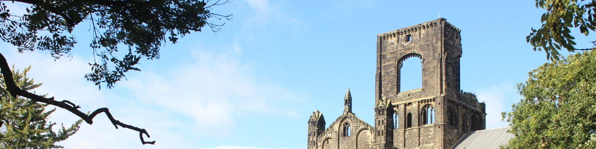 Kirkstall Abbey - my friend and I were so excited to see an old rundown building that we photo-whored this place. #architecture #leeds #england #InStone