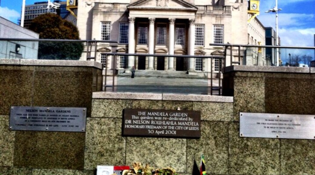 Nelson Mandela memorial park ; Leeds UK
