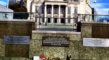 Nelson Mandela memorial park ; Leeds UK