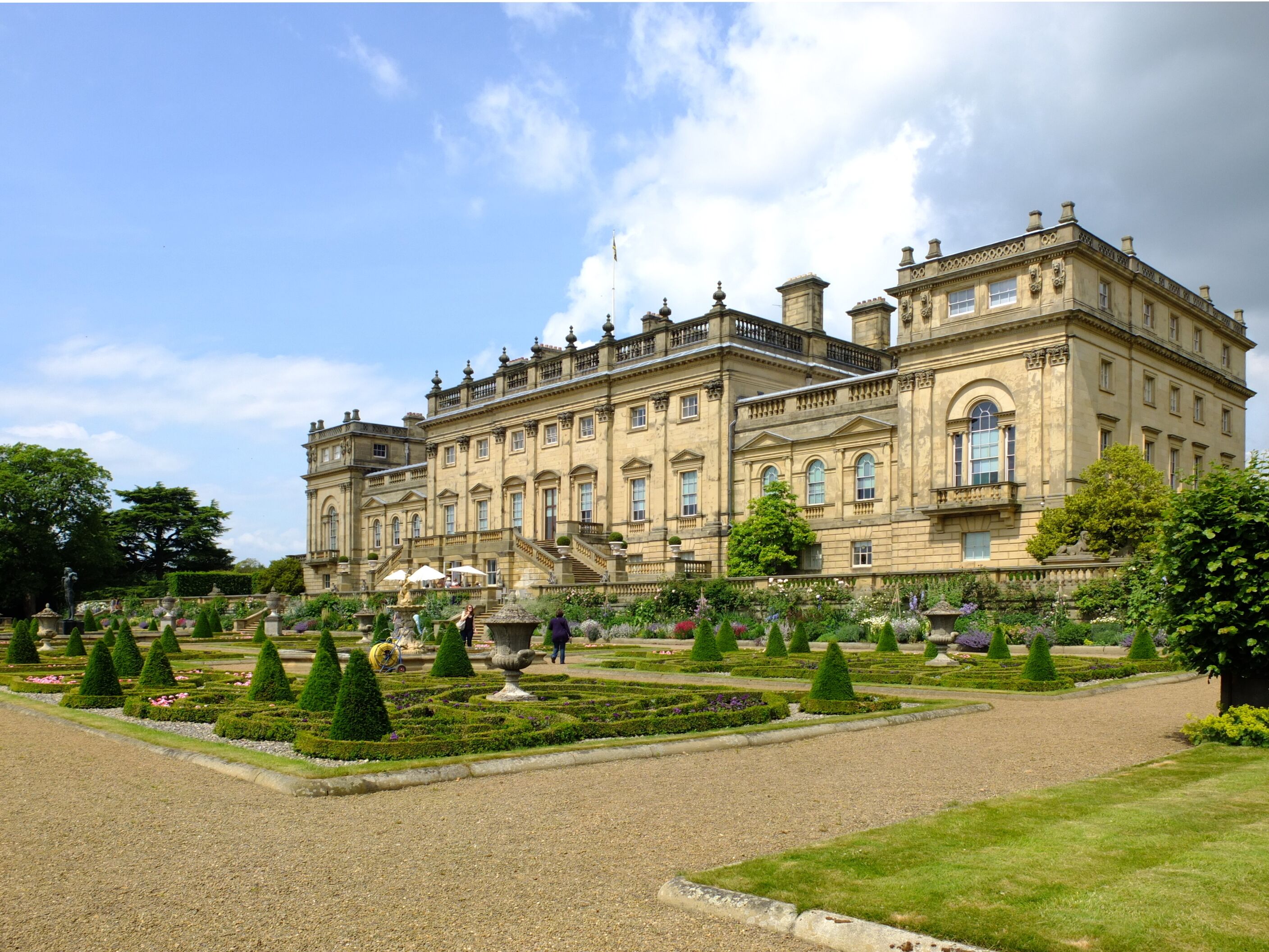Harewood House seen from the south east