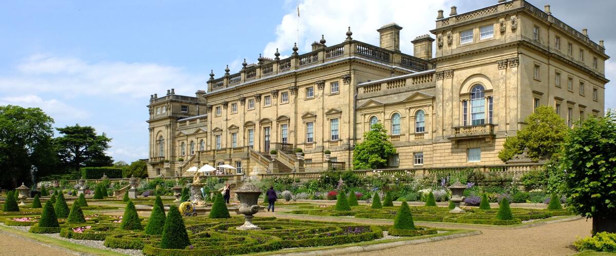 Harewood House seen from the south east