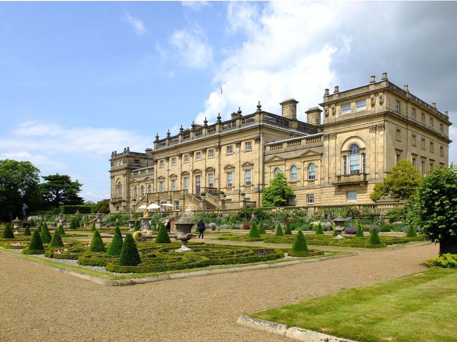 Harewood House seen from the south east