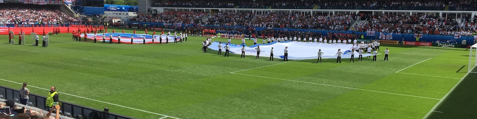 England Vs Wales. Euro 2016. Lens, France.