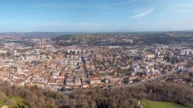 Vue aérienne de Bourgoin-Jallieu, Isère, Auvergne-Rhône-Alpes, France