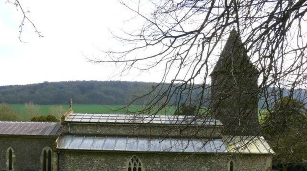 Hurstbourne Tarrant - St Peters Church St Peters as seen from the graveyard.
