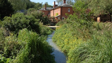 Rooksbury Mill, Andover The former Rooksbury Mill watermill on the River Anton in Andover, Hampshire.; Shutterstock ID 58473049