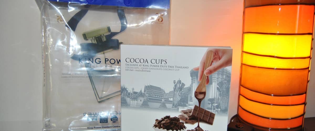 Cocoa Cups at King Power Duty Free. That is all you need to know. Don't fly out of Bangkok without them!