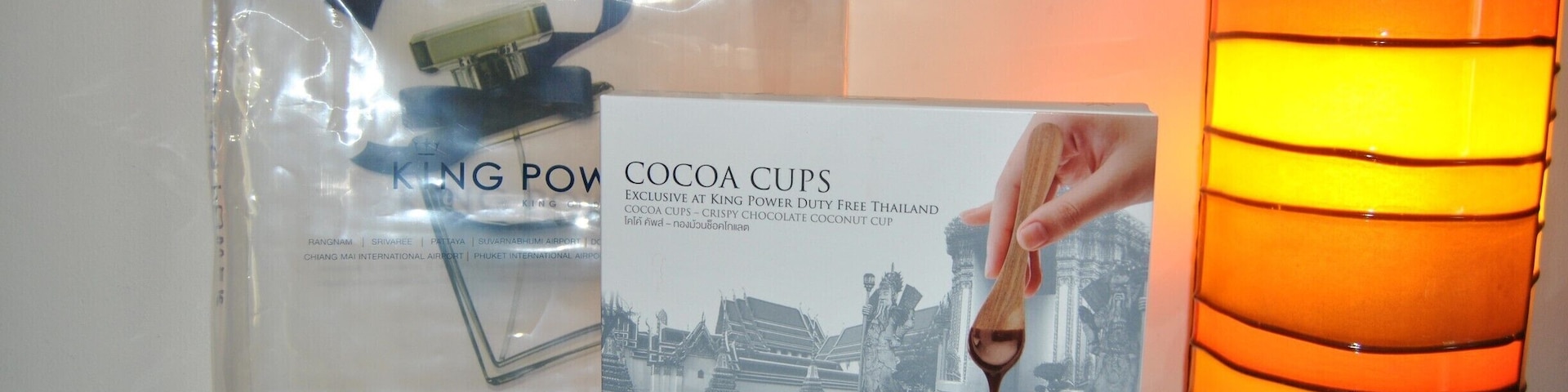 Cocoa Cups at King Power Duty Free. That is all you need to know. Don't fly out of Bangkok without them!