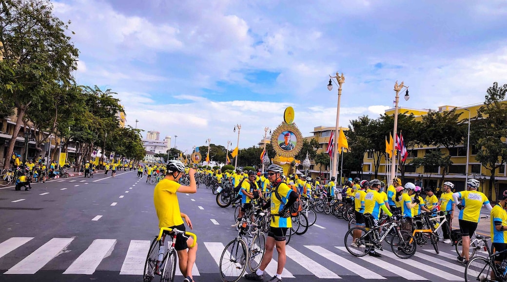 Thailand, Bike Un Ai Rak 2018, close city for bike.