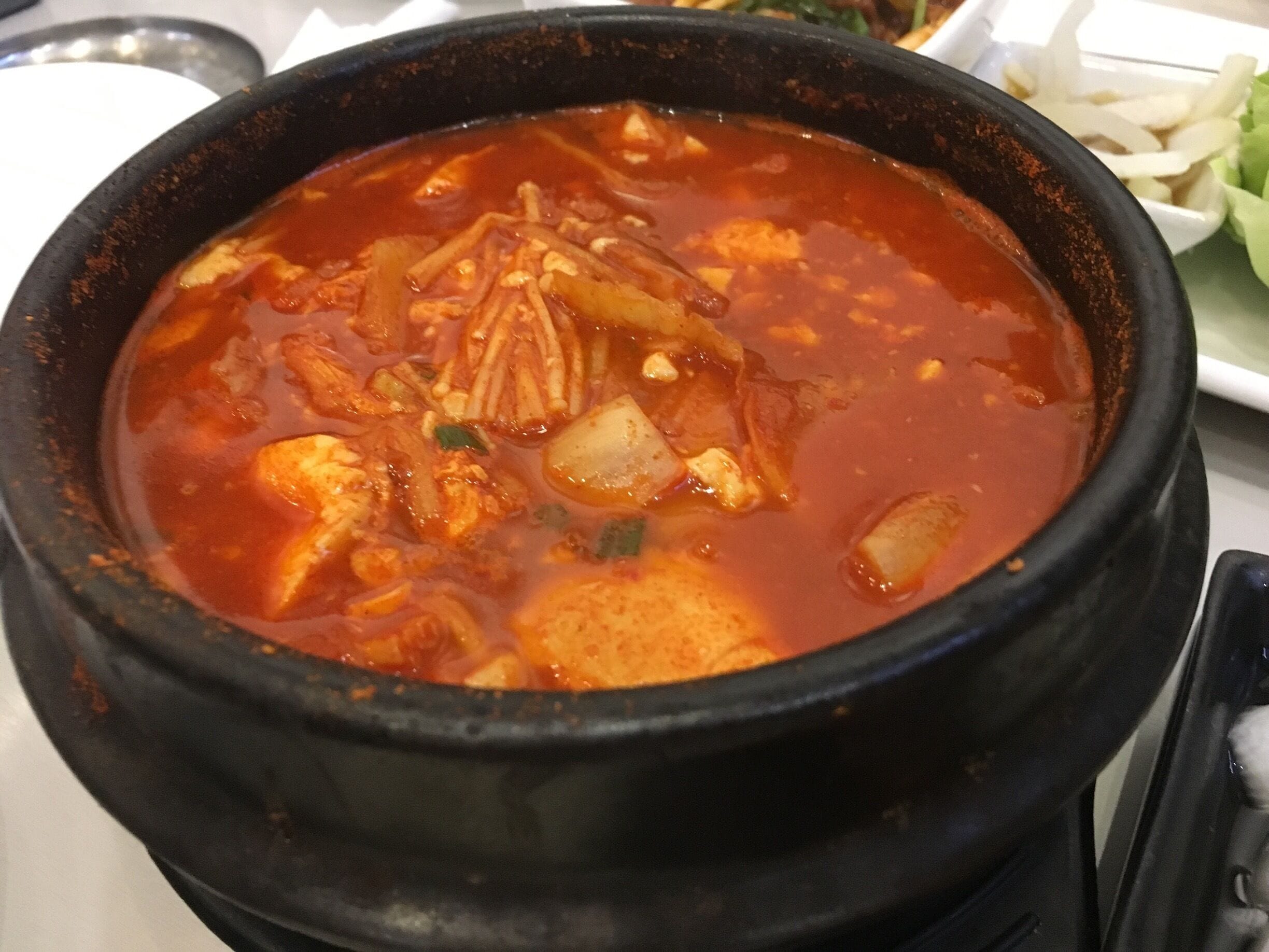 Korean Spicy Soup
Bon Chon Chicken, this restaurant is located on B floor of the Emquarier Mall. It's very easy to access by BTS. 
BTS: Phrompong station
#foodiefinds