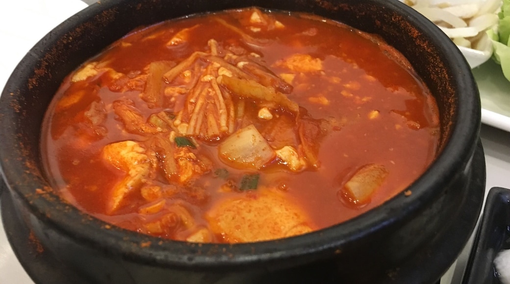 Korean Spicy Soup
Bon Chon Chicken, this restaurant is located on B floor of the Emquarier Mall. It's very easy to access by BTS.
BTS: Phrompong station
#foodiefinds