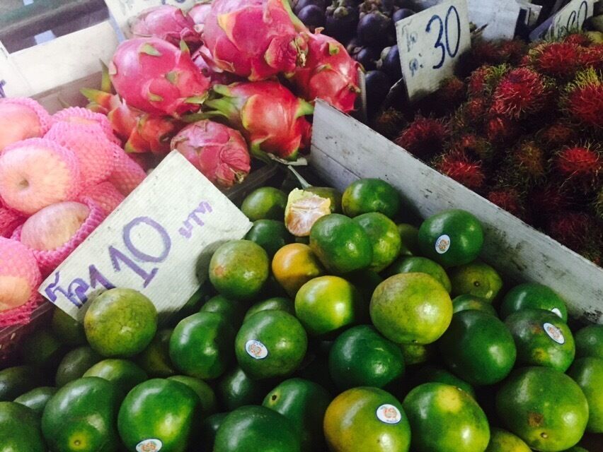 Beautiful summer fruits 