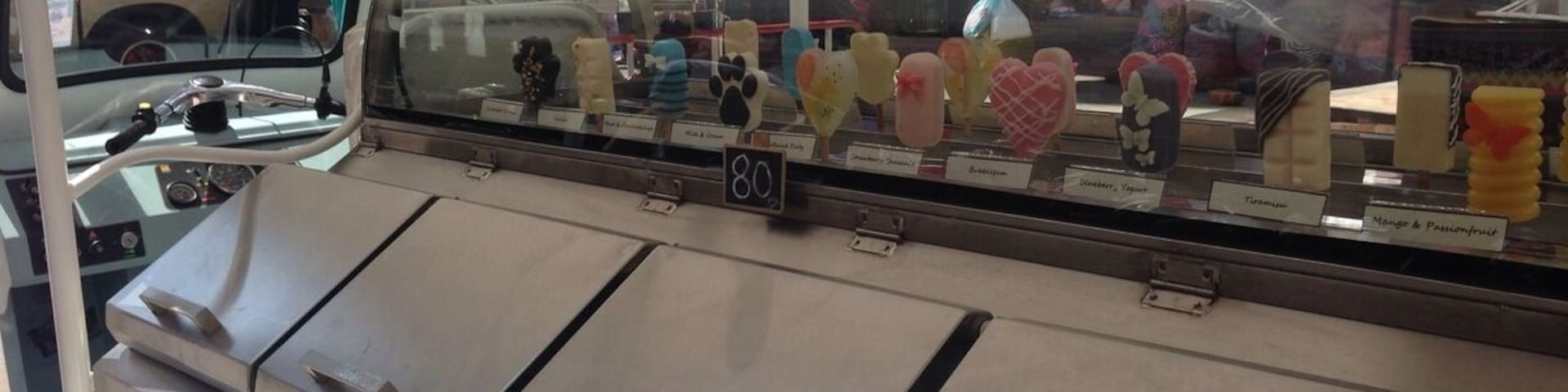 Tuk tuk ice cream truck called "anette"