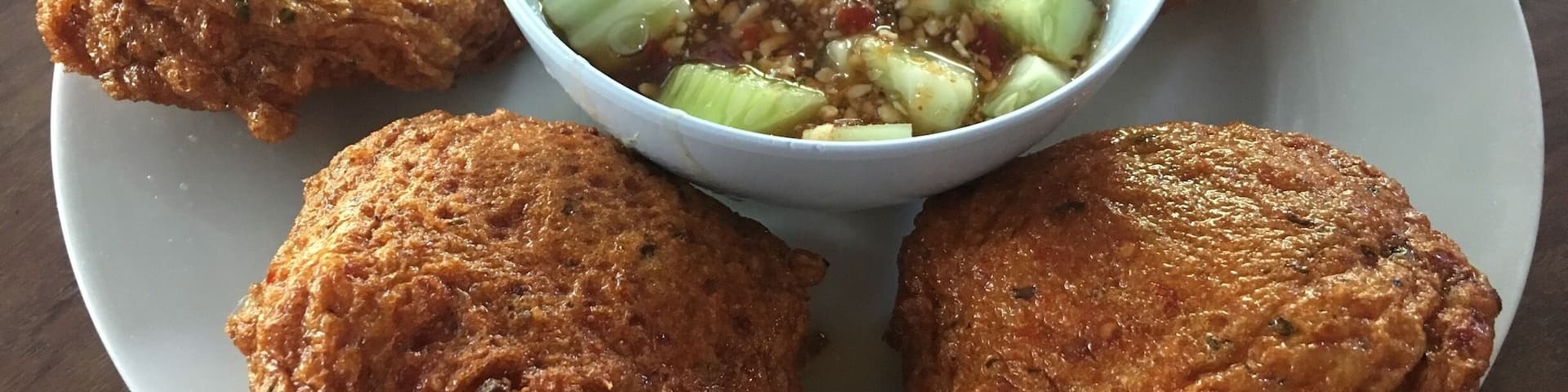 Thai fish cake with sweet sauce
Worth to try!
#foodiefinds