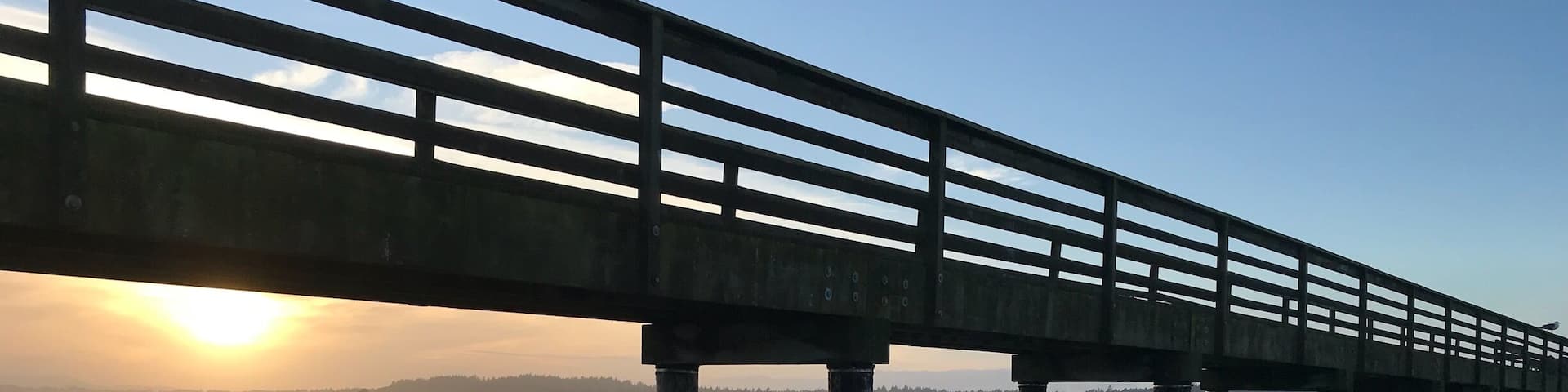 Boat launch, crabbing but best of all the sunsets, the sand dunes are across the water