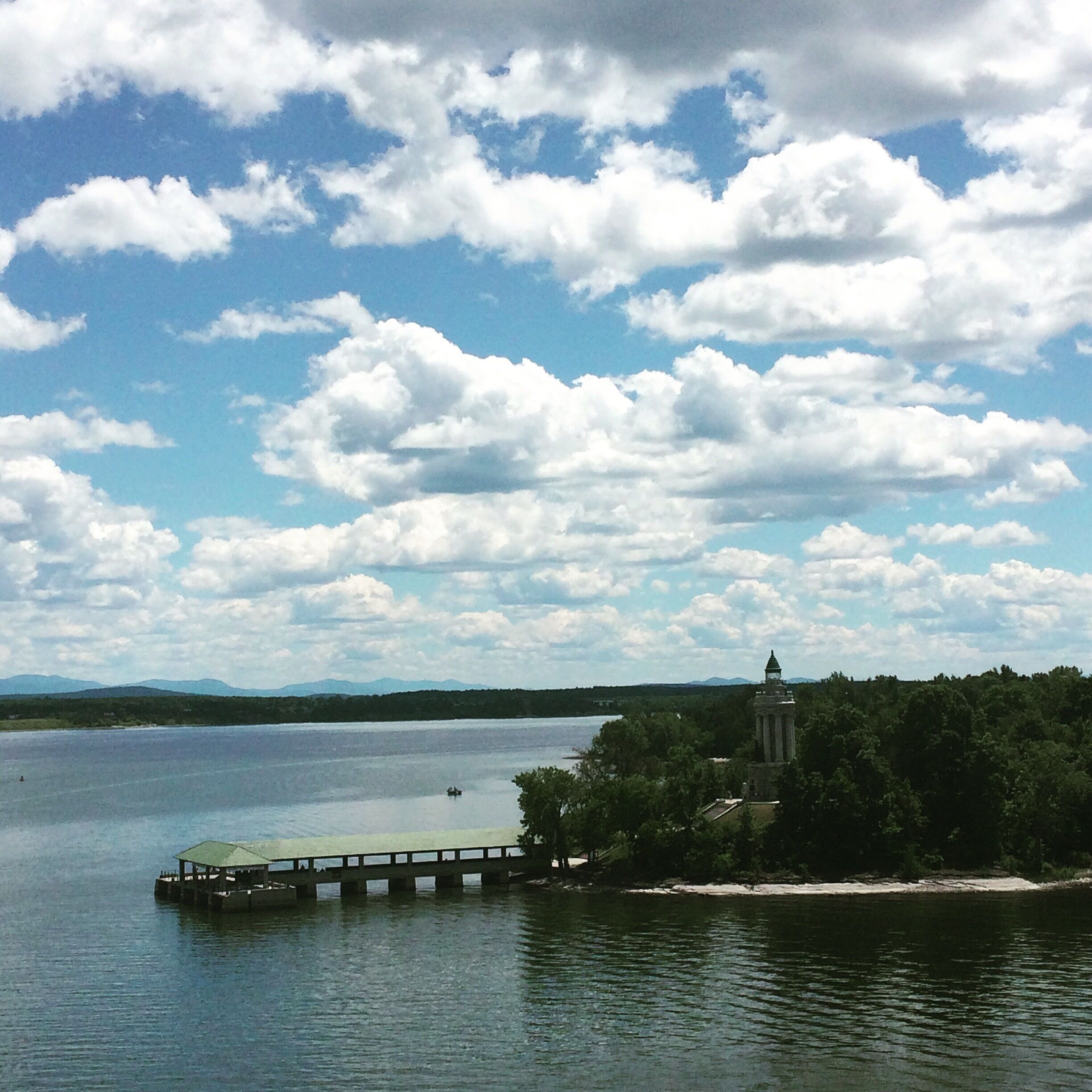 The first thing you see when crossing the bridge from Vermont to New York! #roadtrip #solofemaletravel
