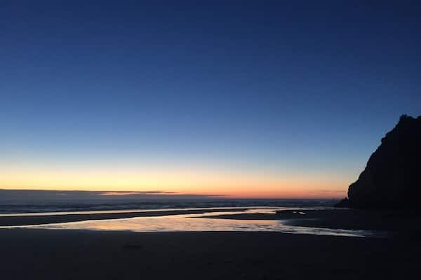 Another beautiful sunset on the beach. Canon Beach, Oregon