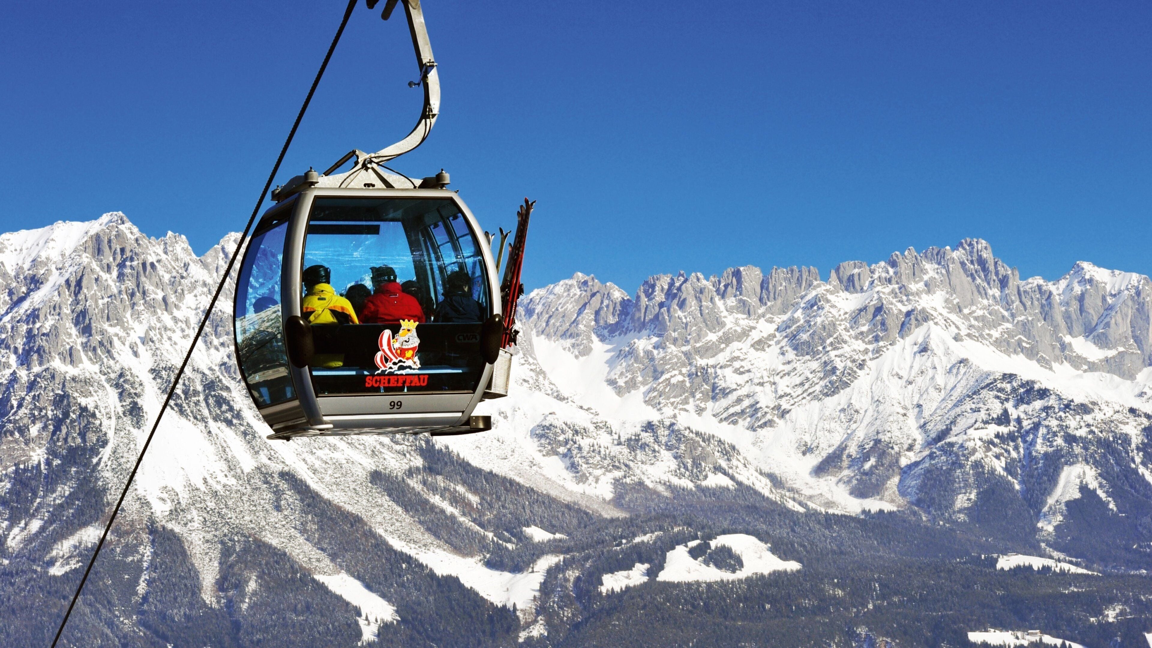 薛佛維登開瑟 设有 雪, 山岳 和 高空纜車