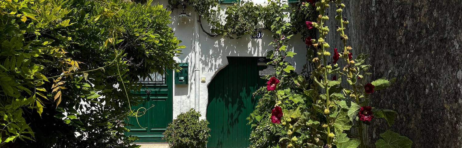 side alley on la Grande Rue, La Couarde-sur-Mer