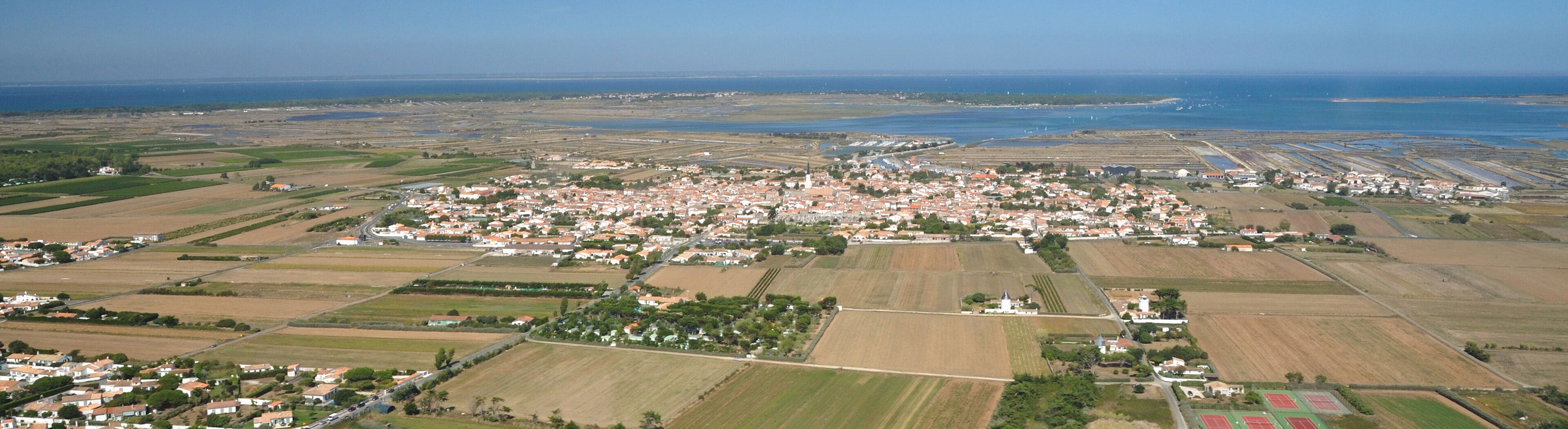 ile de Ré vu du ciel