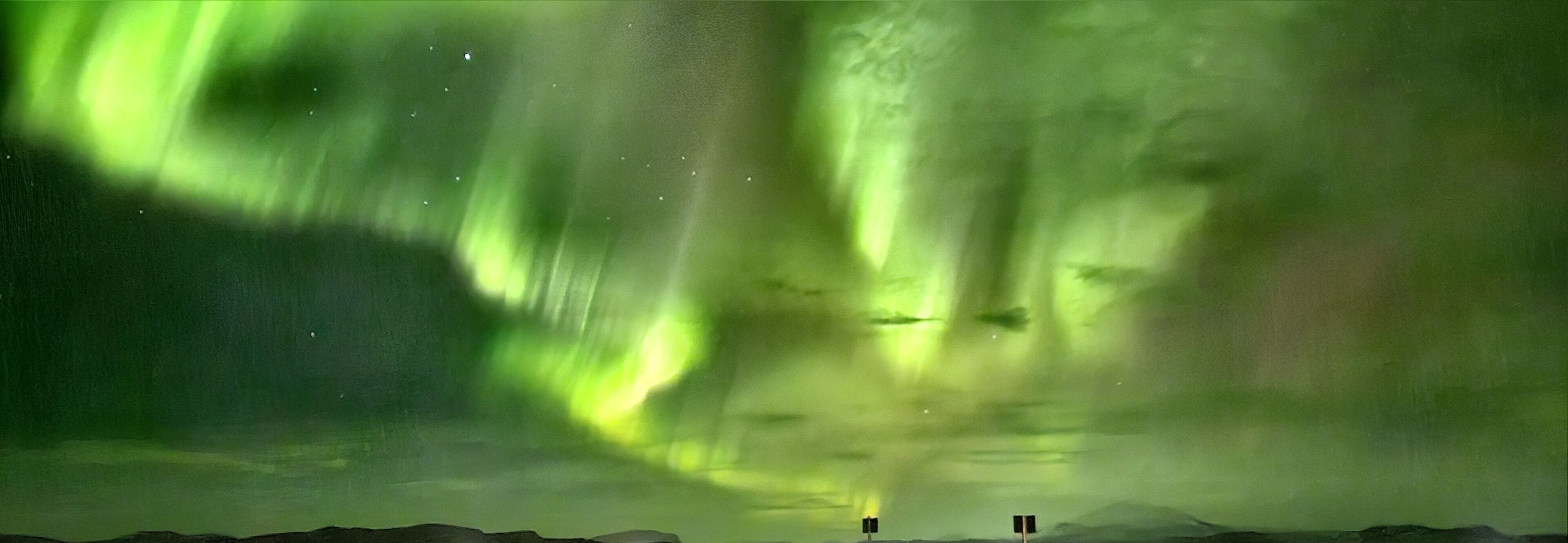 Aurora in Hella Iceland