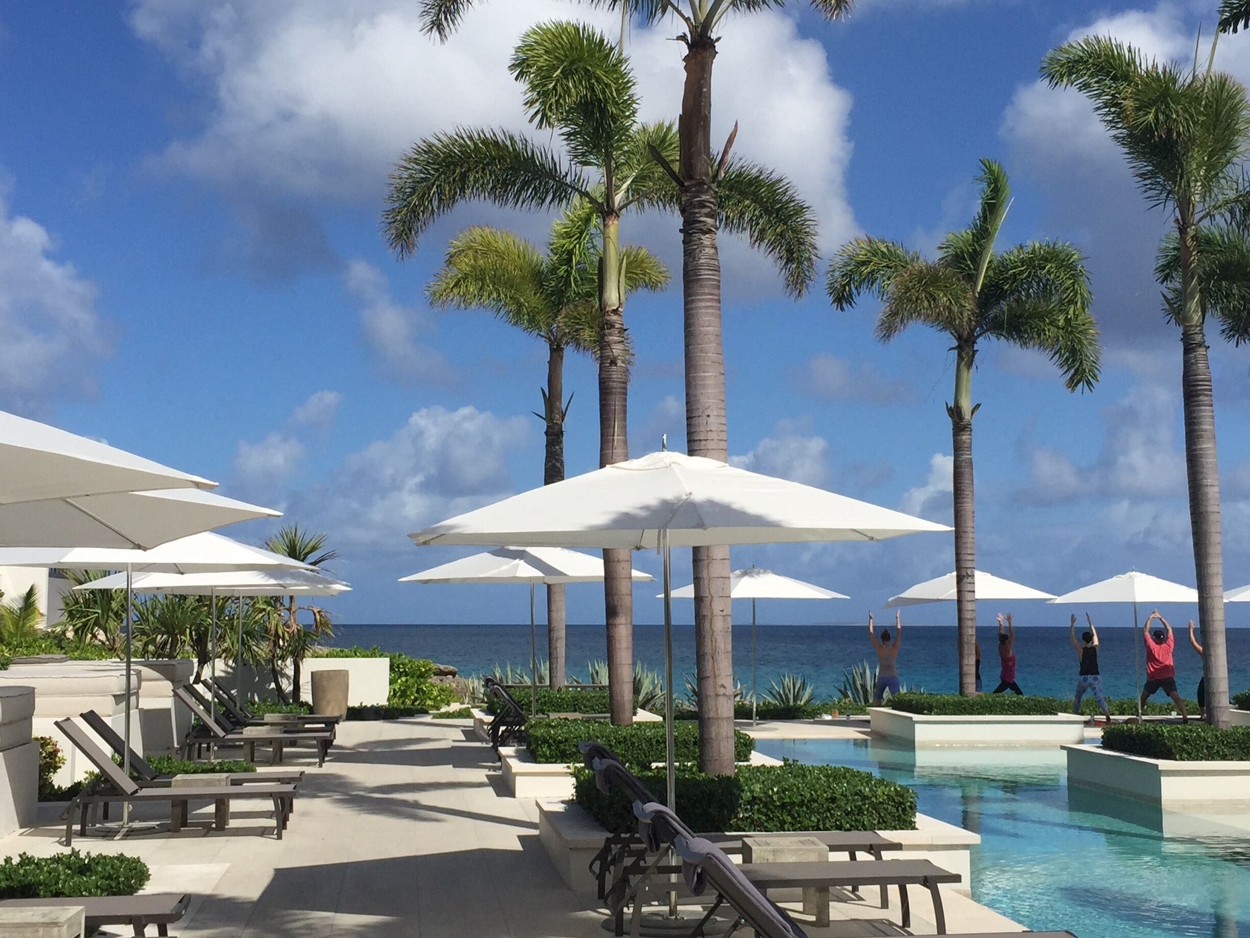 Yoga in paradise #anguilla 