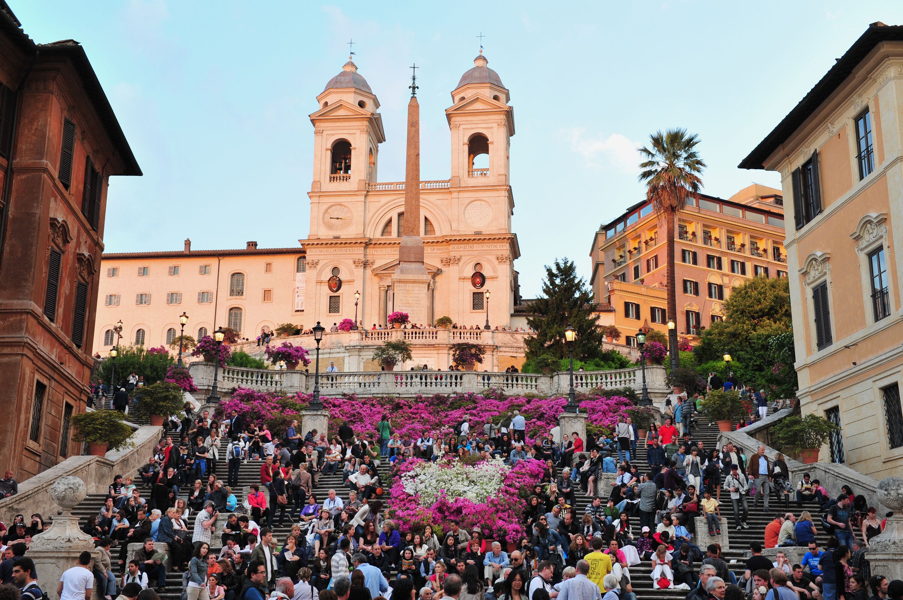 The Spanish Steps, Rome Italy.