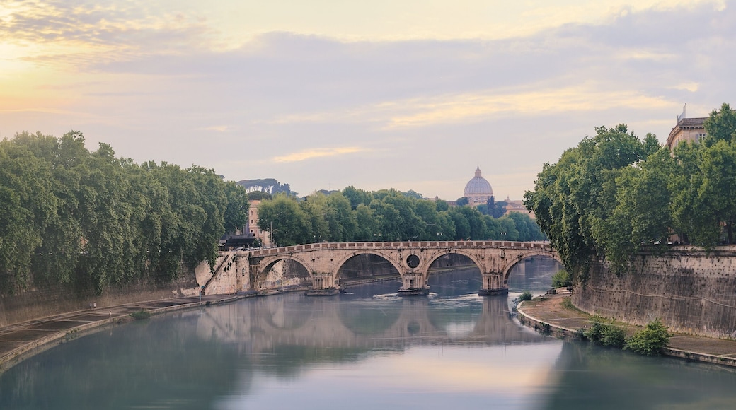 Ponte Sisto bridge in Rome