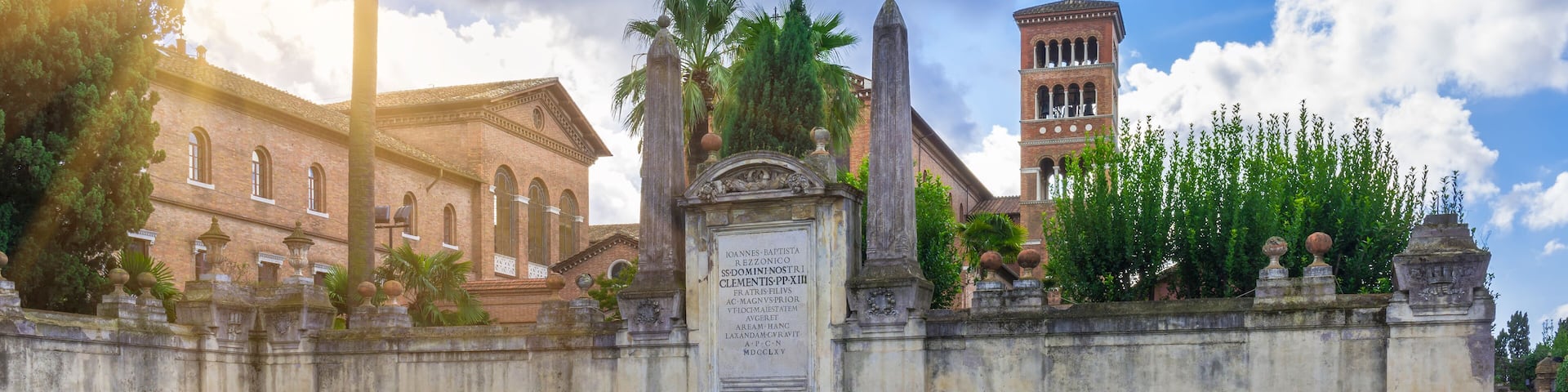 Piazza dei Cavalieri di Malta (Square of Knights of Malta) on the Aventine Hill in Rome. Italy; Shutterstock ID 329283782; Purchase Order: -