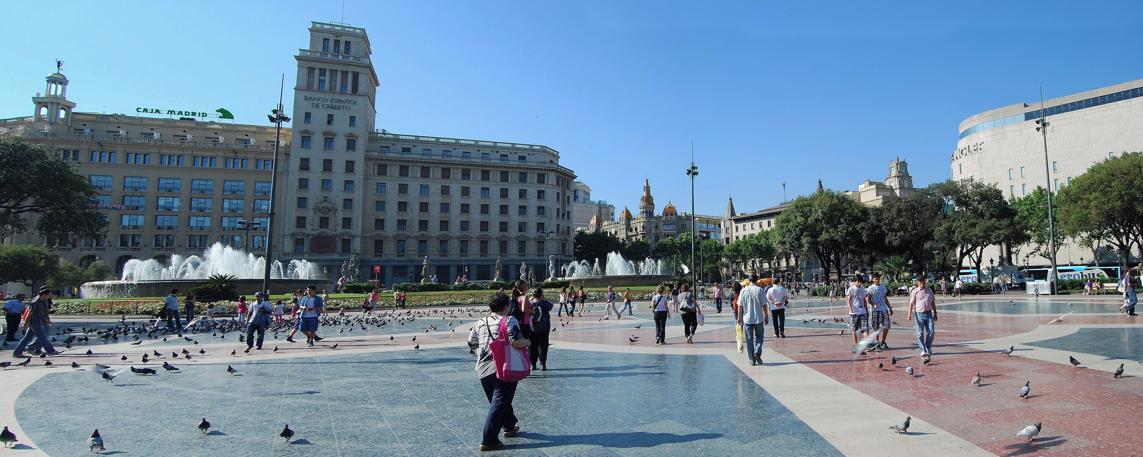 BARCELLONA, PLAZA DE CATALUNYA