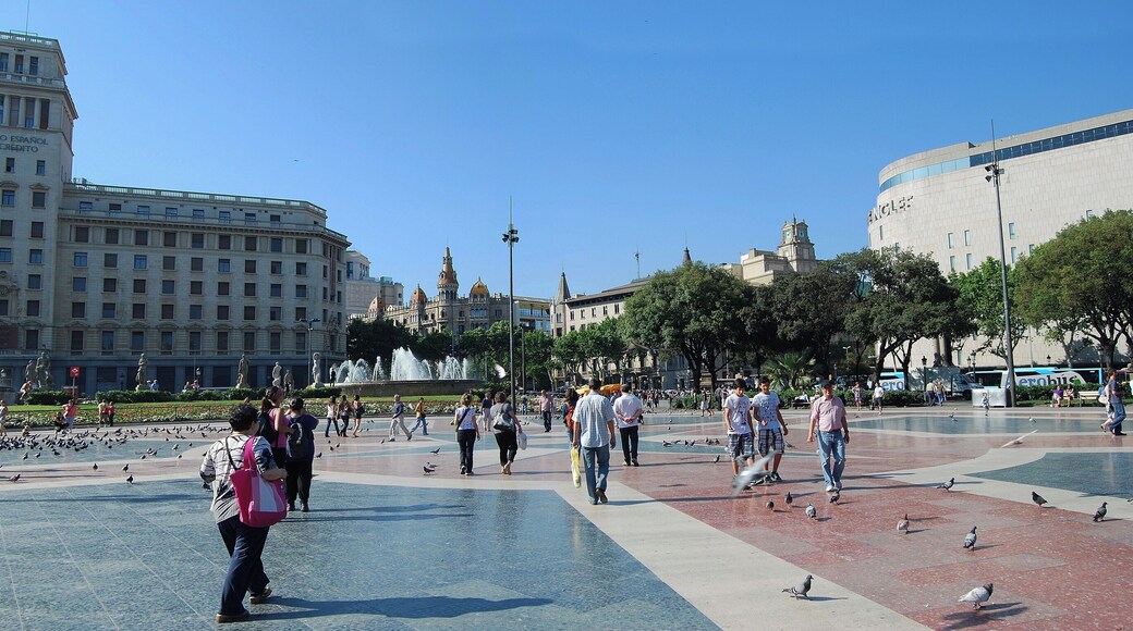 BARCELLONA, PLAZA DE CATALUNYA