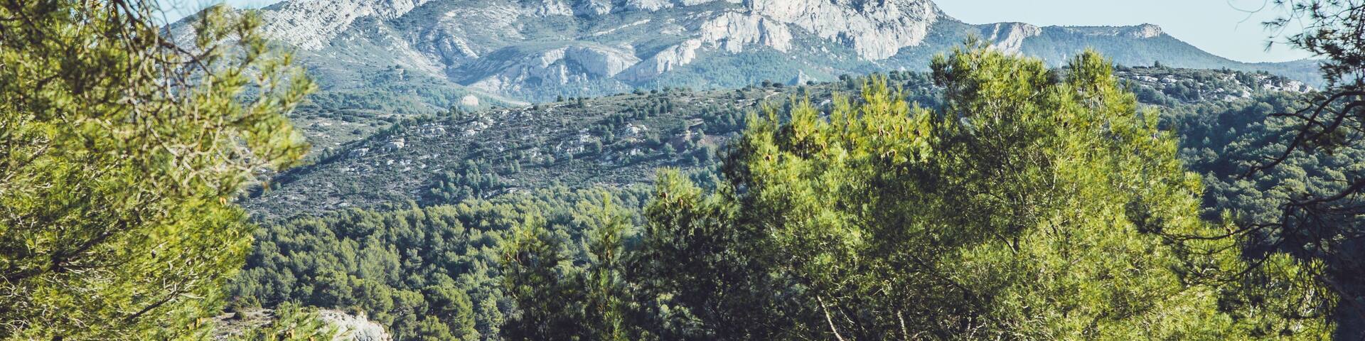 Sainte Victoire in Provence, France