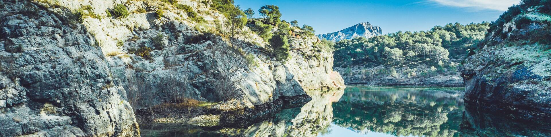 Sainte Victoire in Provence, France