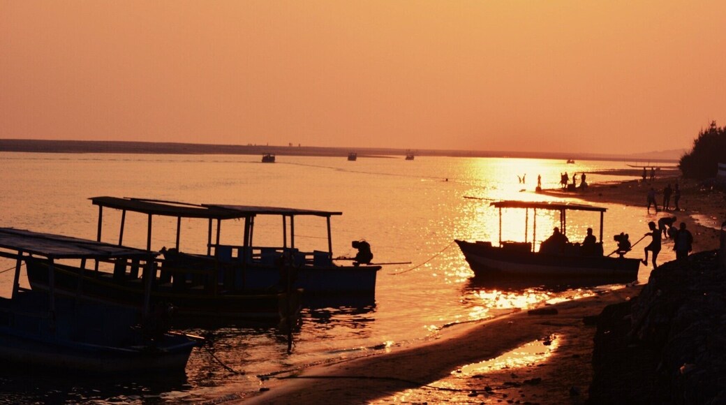 Glorious GoldenSunset 19 km from Puri