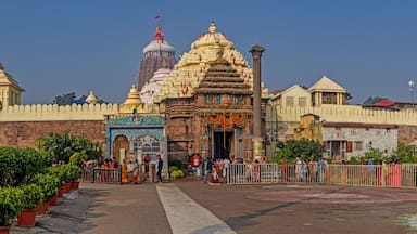 Sri Jagannath Temple in Orissa State of India. Constructed in 1000AD this temple is famous for its Chariot Ritual popularly known as Rath Yatra