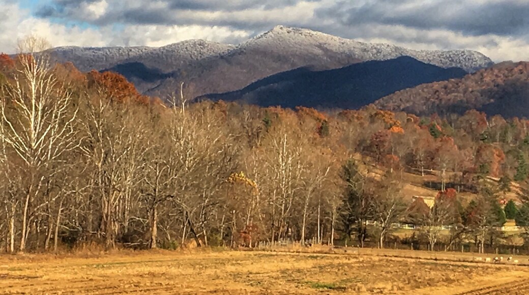 View of Big Butt from Sugar Creek Road in Weaverville NC near Antioch Baptist Church.