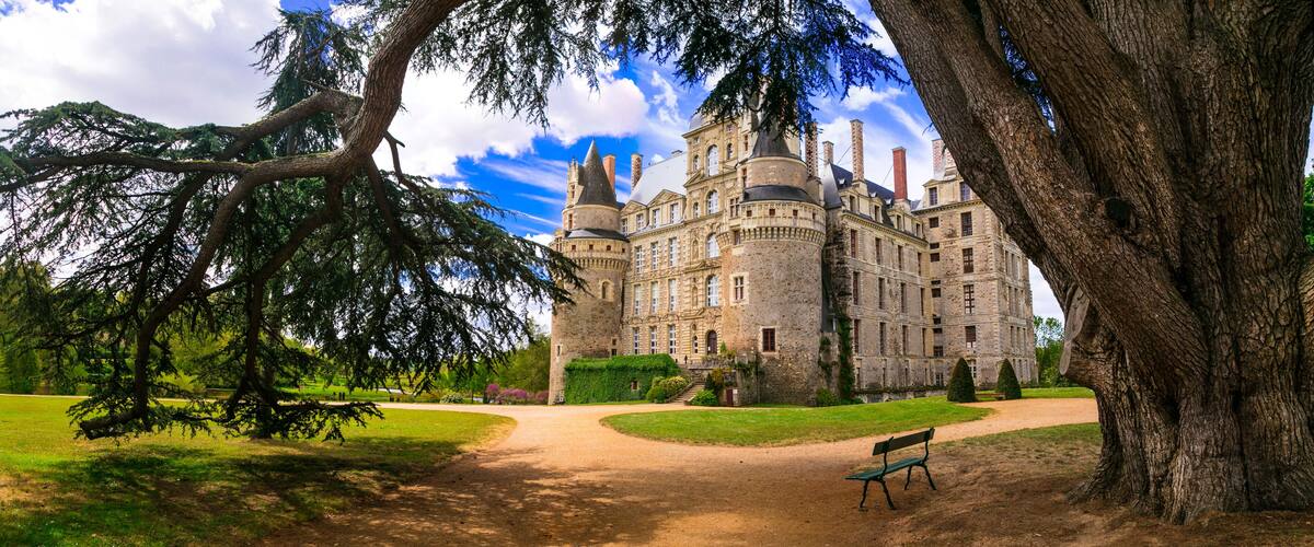 One of the most beautiful and mysterious castles of France - Chateau de Brissac ,Loire valley