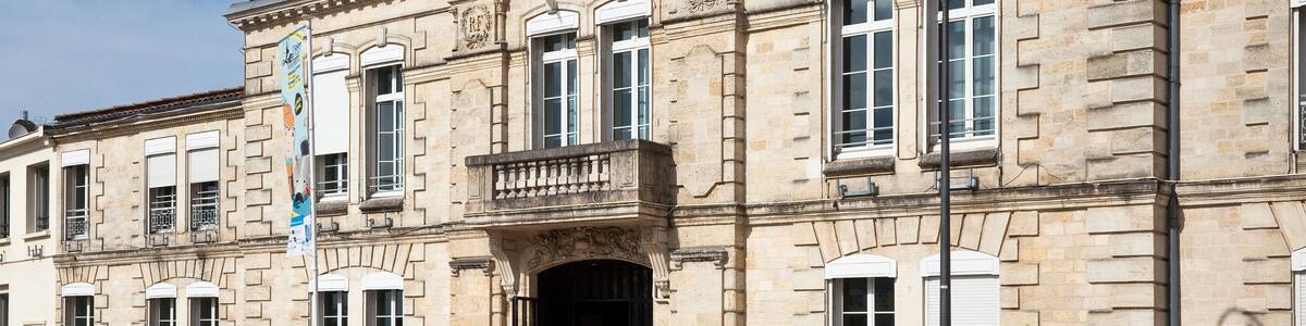 French Town Hall Mairie Le Bouscat, Bordeaux in France