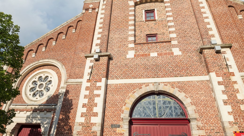 Church of Roncq, Hauts de France region, France