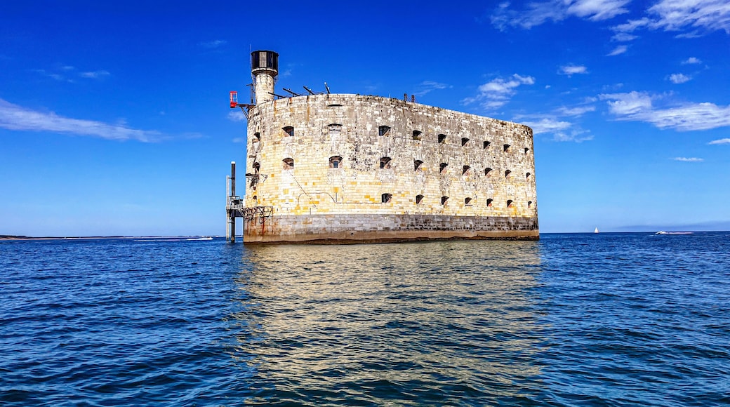 Fort Boyard between Oleron island and La Rochelle