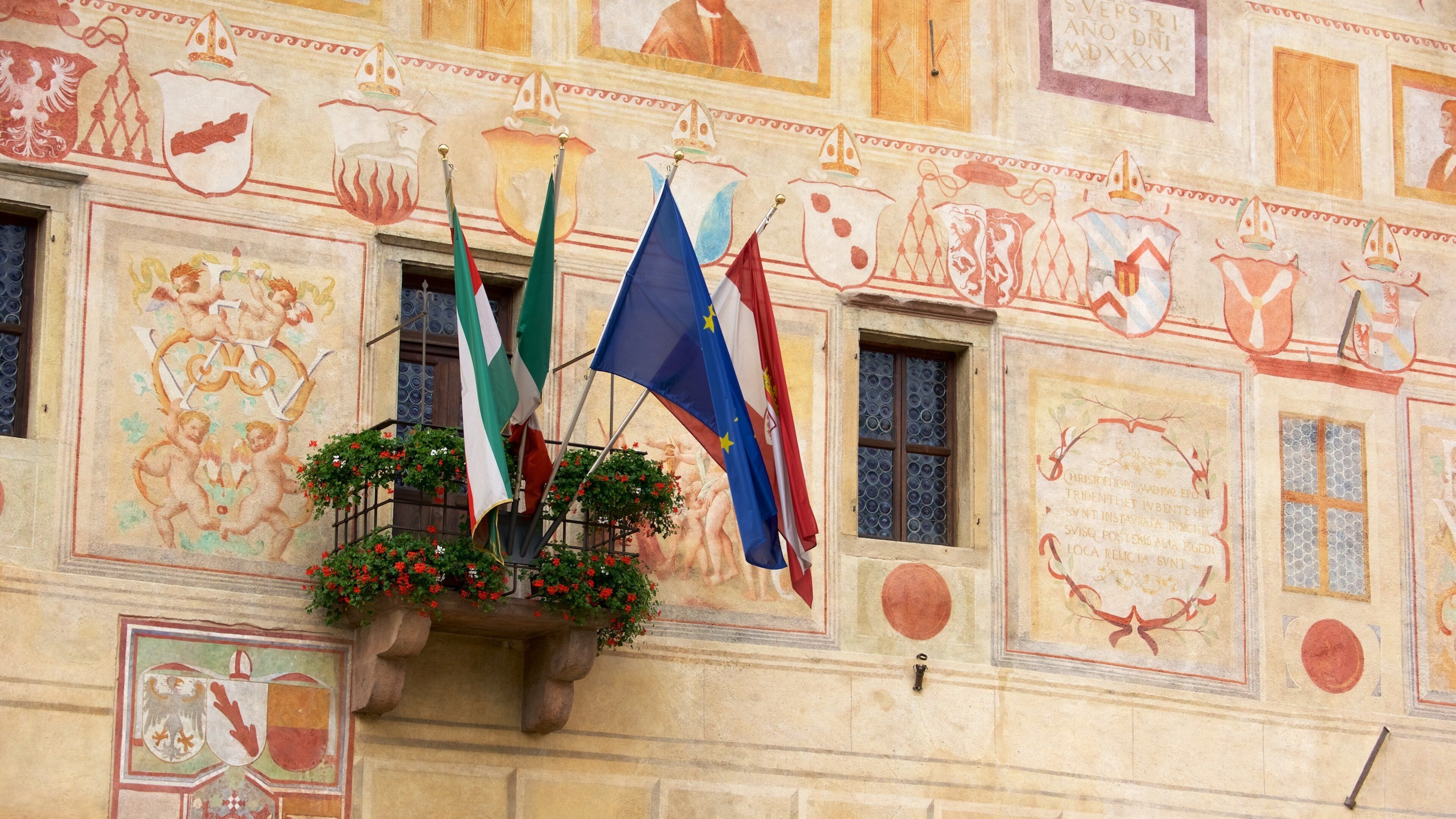 Cavalese which includes heritage architecture