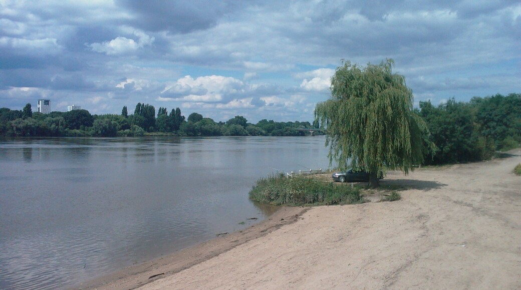 Bord de Loire à Saint-Sébastien-sur-Loire, Loire-Atlantique, France